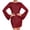 Red, variant on Laqbezok Women's Sexy Backless Glitter Mini Dress, Long Bell Sleeve Shimmering Bodycon Gown for Party Cocktail Evening Night Club