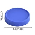 thumbnail image 2 of Huayishang Closure Bags lids Boxes 1PC Wide Mouth Plastic Mason Jar Lids Unlined White Ribbed Lids 86mm, 2 of 7