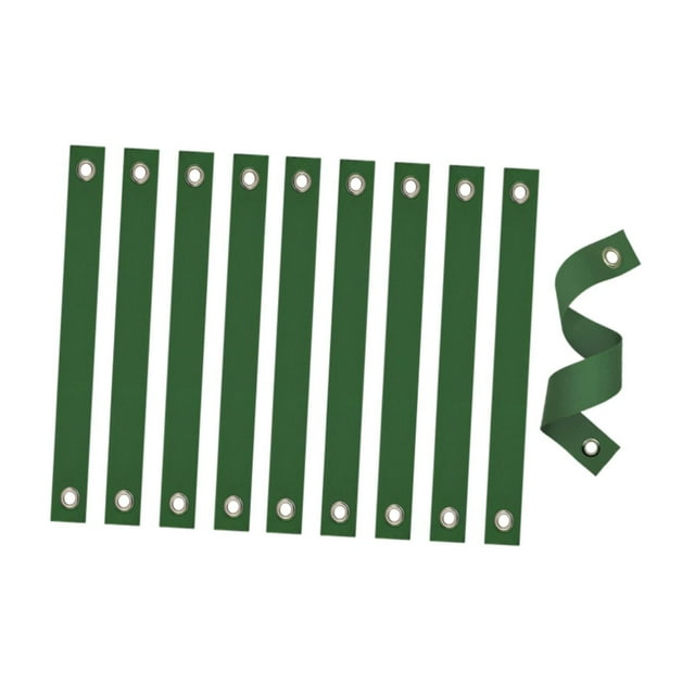 Corturas de 10x árboles para corbatas de alisado de 15.7 pulgadas Guying Heavy Duty Guying Reading Young Trees and Tree Support Staps