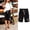 P-Black, variant on Ulitacool Pants For Girls Straight Leg Children'S Thin Outerwear Elastic Waistband Loose Knee Length Pants Patriotic Clothing Pink 12-13 Years