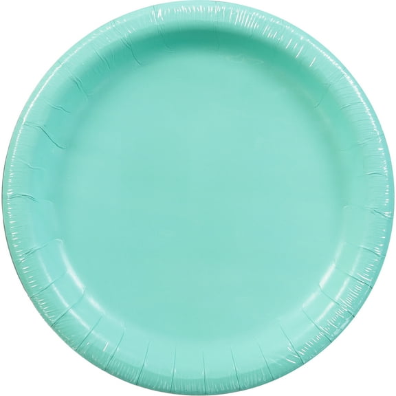 Touch of Color Lunch Plate, 7", Fresh Mint, 24 Ct