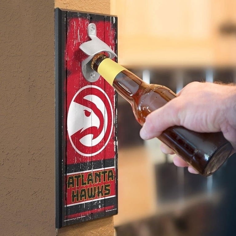 Wincraft 3208574435 Chicago Bulls Bottle Opener Wood Sign - 5 x 11