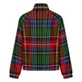 thumbnail image 6 of Jackets for Women Winter Coat Jackets Flannel Stand Collar Jacket(Red And Black Tartan Plaid,Size:S-4XL), 6 of 7