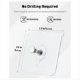 thumbnail image 4 of Adhesivos para Cuadros, 15 Kg de Carga, Resistentes, Sin Clavos, 30 Unidades, 4 of 5