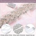 thumbnail image 4 of Cinturones de novia, cinturón de boda, cinturón de vestido de dama de honor de cristal con diamantes de imitación para mujer, accesorios de vestido a juego, 4 of 5