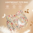 thumbnail image 3 of Gocvo Multiple Pockets Corduroy Bag, Large Tote Bag for Women, Ladies Bag Casual Hobo Handbags(Retro Flower), 3 of 9