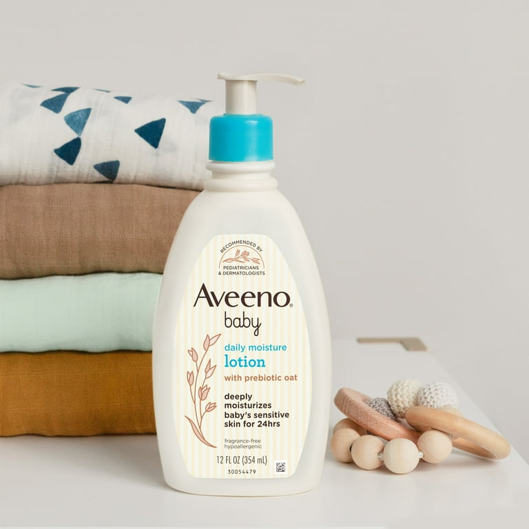 Aveeno Baby Daily Moisture Body Lotion with Oats for Newborn