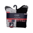 thumbnail image 2 of Chaps Boy's Athletic Crew Socks 6-Pack, Size Medium, 2 of 6