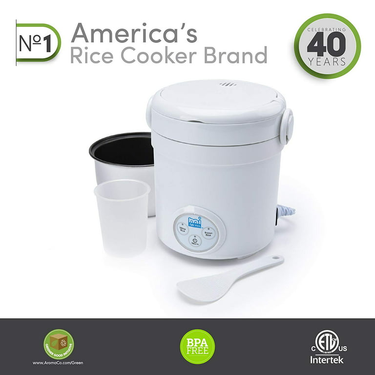 Aroma Mini Rice Cooker Multicooker 3 Cup