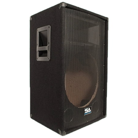 Seismic Audio - Empty 15 Inch PA / DJ / Band Speaker Cabinet with Titanium Horns - SA-15T_Empty