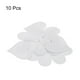 thumbnail image 3 of Uxcell Corazones Parches Blanco Parche Termoadhesivo Bordado Aplique 2.8x2.68 Pulgadas Reparación de Ropa Mochila 10Pcs, 3 of 6