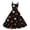 2# Earthy Yellow, variant on Halloween Dresses for Women Sleeveless Casual Printed Retro Plus Size Dress For Cocktail Holiday Occasions