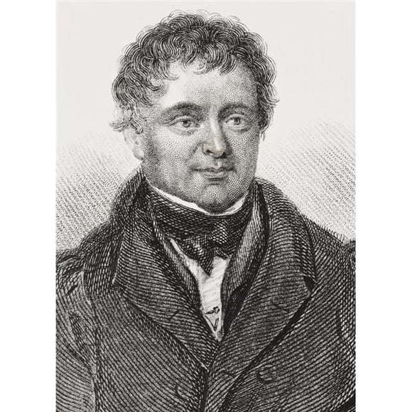Posterazzi DPI1855924LARGE Daniel Connell Surnom le Libérateur 1775 à 1847 Premier des Grands Chefs Irlandais du 19e Siècle dans la Maison Britannique Affiche Imprimée, Grand - 24 x 34