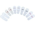 thumbnail image 2 of Chaussons Jetables, 5 Paires de Lettres de Mariée Fournitures de Mariage Technologie Avancée, 2 of 8
