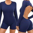 thumbnail image 1 of Combinaisons de Yoga pour Femmes Combinaisons de Sport Vêtements de Sport pour Femmes Combinaisons & Combinaisons de Sport pour Femmes Combinaisons de Sport Dos Croisé, 1 of 5