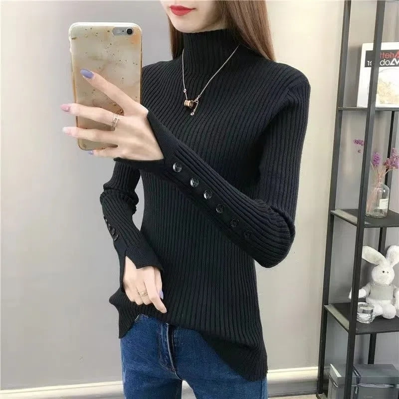 DanceeMangoo New-coming Autumn Winter Warm knit sweater Femme