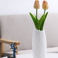 thumbnail image 2 of Nordic Plastic Vase Flower Pot Geometric Plant Container Home Desktop Decoration Ornament, 2 of 8