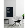thumbnail image 3 of Makeup Is Art Beauty Is Spirit Painting Print on Wrapped Canvas, 3 of 7