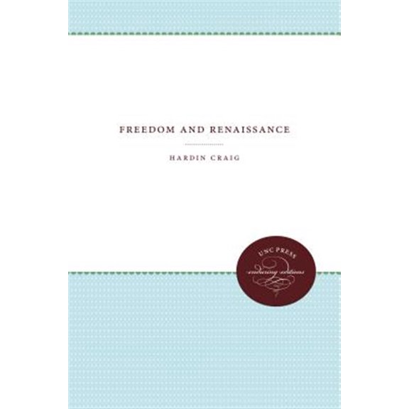 Pre-Owned UNC Press Enduring Editions: Freedom and Renaissance (Paperback)