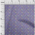 thumbnail image 2 of oneOone Tissu Polyester Spandex Violet Dinosaure Coloré Matériel de Robe Imprimé Tissu au Mètre 56 Pouces de Large, 2 of 5