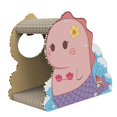 thumbnail image 1 of lionlar Scratch Pad Nest Scratching Lounge Bed Lounger Couch Cat Scratcher Cardboard Mermaid, 1 of 9