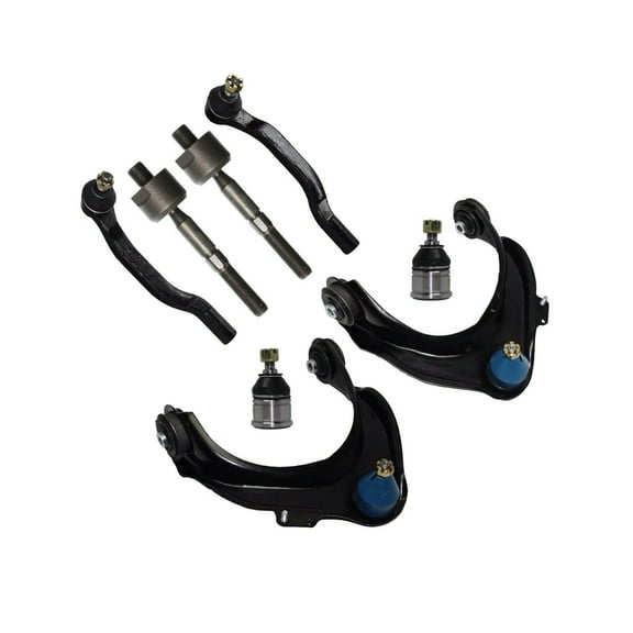 8 Pc Front Suspension Upper Control Arm   Lower Ball Joints   Tie Rod Ends Outer & Inner Steering Kit Fits select: 1998-2002 HONDA ACCORD, 1999-2003 ACURA 3.2TL