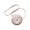Pink, variant on Compact Floral Dome Messenger Bag Crossbody Purse for Everyday Festival Event Travel