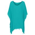 thumbnail image 3 of Mode Femme Décontractée Couleur Unie à Franges Plage Paréo de Maillot de Bain Cache-Maillot Short de Couvre-Maillot Jupe de Couvre-Maillot Cache-Maillot Fillette Cache-Maillot Transparent Pantalon de Couvre-Maillot Robe Cache-Maillot, 3 of 3