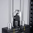 thumbnail image 4 of Mikolo Anubis-2.0 Smith Machine with Weight Stack, 3“×3” All-in-One Power Cage with LAT Pulldown & Cable Crossover, 3200LBS Multi-Function Trainer with Aluminum Pulley System for Fitness Home Gym, 4 of 24