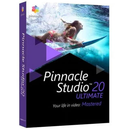 Pinnacle Studio 20 Ultimate Video Editing and Live Screen Capture