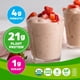 thumbnail image 3 of Orgain Organic Vegan Protein Powder, Strawberries & Cream - 21g Plant Based Protein, 4g Prebiotic Fiber, Low Net Carb, No Lactose Ingredients, No Added Sugar, Non-GMO, For Shakes & Smoothies, 2.03 lb, 3 of 5