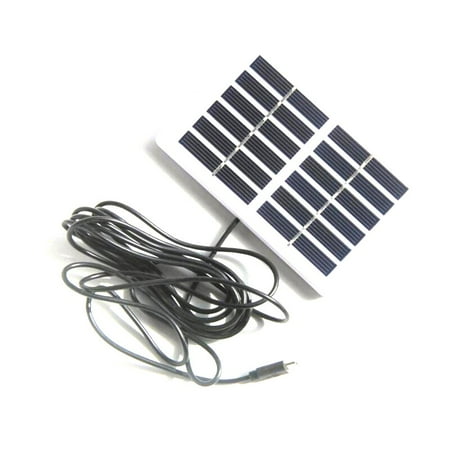 

KDJ Solar Panel With 3 Meter Cable 1.2W 6V Solar Panel Power Module Charger DIY