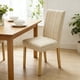 thumbnail image 4 of Funda para Silla de Pana Elástica, Protector de Asiento Elástico con Tela Lavable, Funda con Respaldo de 42-52cm y Asiento de 35-45cm para Comedor, Cocina, 4 of 6