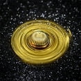 thumbnail image 2 of Gold Fidget Spinner Magic Orb Anxiety Toys Stress Relief Reducer Spin Fidgets Hand Bearing Tri Spinner Finger Spinners Toy Focus Fidgeting Restless Novelty Gift for Adults Kids, 2 of 7