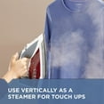 BLACK+DECKER Vitessa Advanced Steam Iron with DualPosition Cord, Red