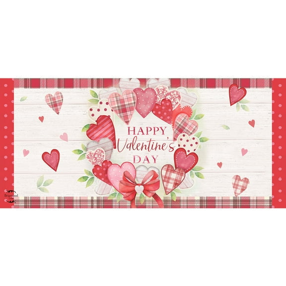Briarwood Lane Valentine's Wreath Mini Mat
