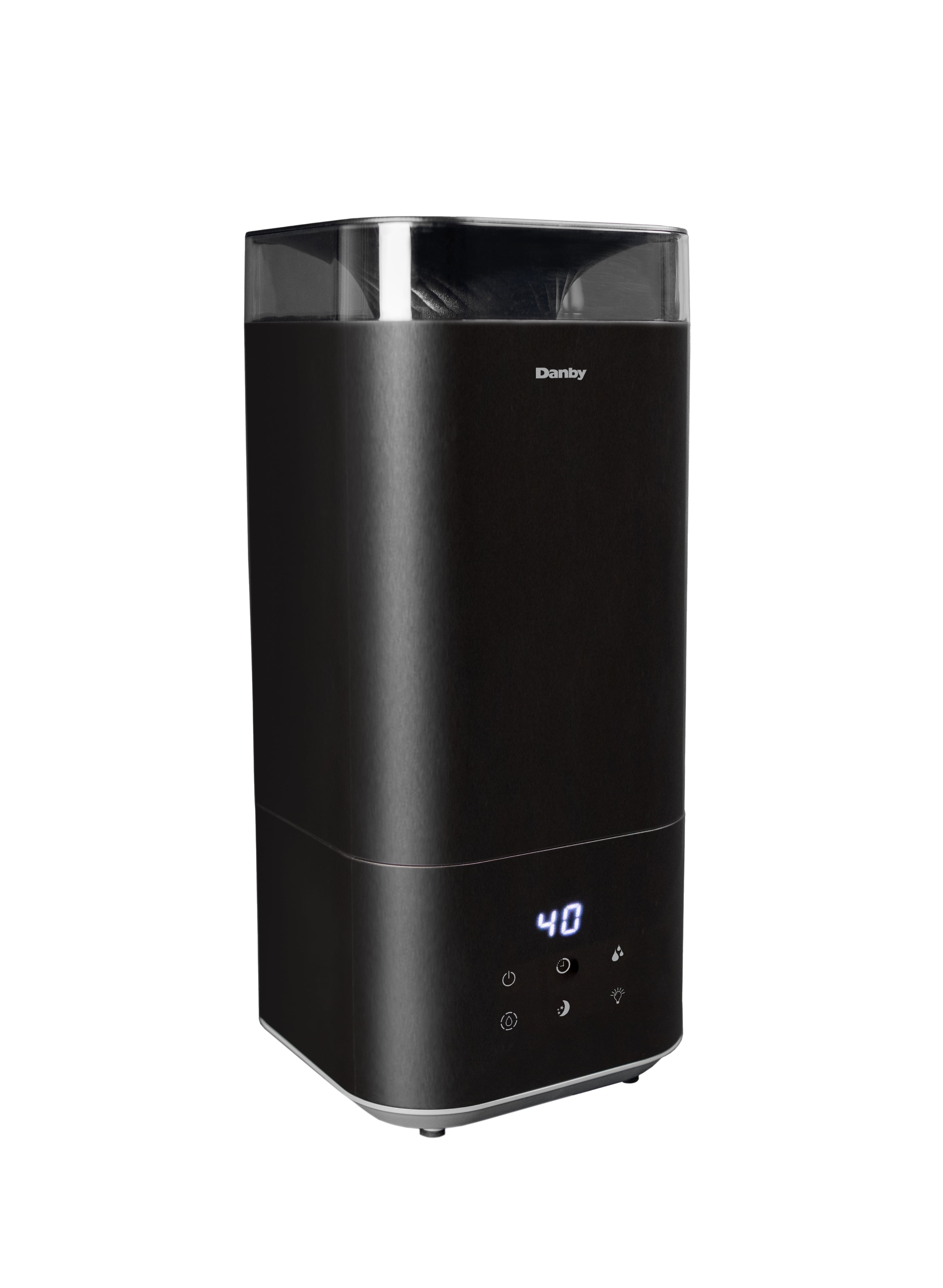 Danby DBHR13211BDD1 5L Ultrasonic Top Fill Humidifier in Black for Up to 325 Sq Ft