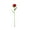 Red, variant on HAZIUA Artificial Rose Flower Red Roses with Stem Flowers Bouquet for Wedding Decor 15.7*14.2 in Red