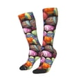 thumbnail image 2 of Bingfone Compression Socks For Women And Men Long Socks For Running Athletic Cycling Nurse-Easter Eggs1, 2 of 9