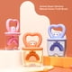 thumbnail image 4 of Cepillo de dientes Silicona Silicona Historia Handy Forma de animales Sin Oloros Niños Chicas Cepillo Diente Inodoro interior Dientes Herramienta de limpieza con tapa 7-14 Edad Pink kenally CE011413-05, 4 of 7