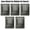 5pcs black for tools holder, variant on 5Pcs Battery Storage Rack Battery Holder Case & Tool Holder Dock Mount for Makita/Bosch 18V Wall Mount Fixing Devices