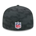 thumbnail image 4 of Men's New Era  Black Atlanta Falcons 2024 Sideline 59FIFTY Fitted Hat, 4 of 6