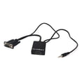 thumbnail image 4 of NARABB VGA Male To Output 1080P HD+ Audio TV AV HDTV Video Cable Converter Adapter, 4 of 7