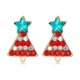 thumbnail image 1 of Fiudx Pendientes de Metal Estilo Navideño: Decora Una Navidad Diferente, 1 of 1