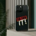thumbnail image 3 of DistinctInk Clear Hybrid Case for Apple iPhone 15 (6.1" Screen) - Go For It - Shockproof Protection, 3 of 9