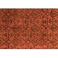 thumbnail image 1 of Ahgly Company Indoor Rectangle Oriental Orange Modern Area Rugs, 3' x 5', 1 of 4