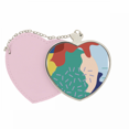 thumbnail image 1 of Color  s Art Pattern Mirror Travel Purse Makeup Heart Pink, 1 of 4