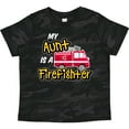 thumbnail image 3 of Inktastic My Aunt is a Firefighter with Fire Truck Boys or Girls Toddler T-Shirt, 3 of 5