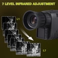 thumbnail image 3 of Digital Night Vision Monocular 24MP 1080P Infrared Night Vision Goggles for Hunting Camping Traveling, 3 of 8