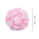 thumbnail image 4 of Ofertas Únicas 1 Pc Gorro de Ducha de Alta Elasticidad para Baño de Tela de Satén Rosa, 4 of 5